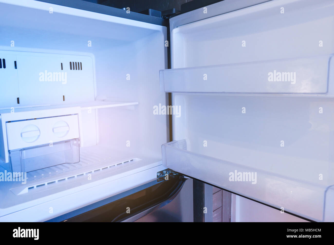 Empty fridge inside hi-res stock photography and images - Alamy
