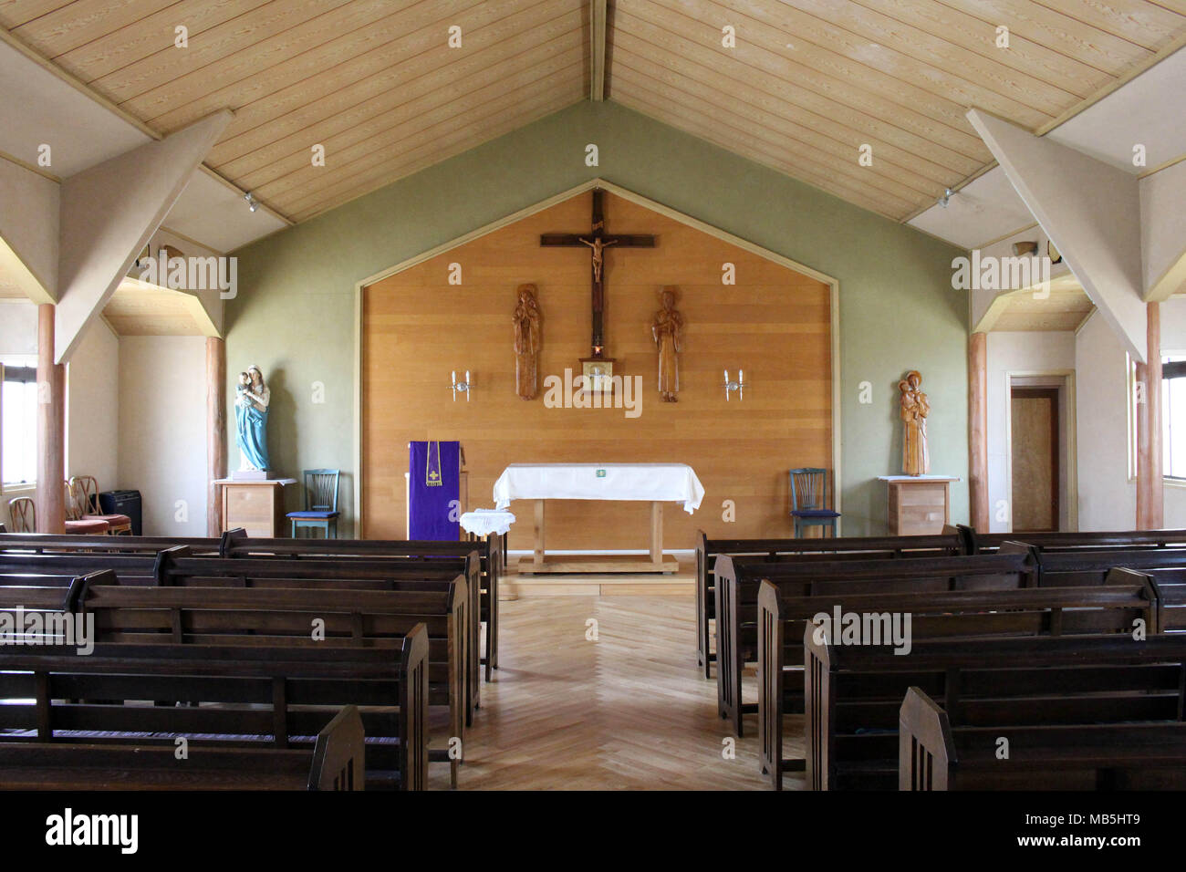 Saint Anthony Catholic Church In Nikko A Simple Wooden