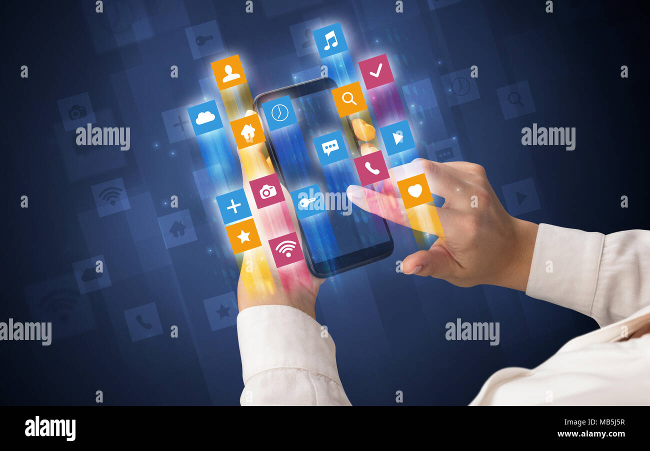 Switching applications hi-res stock photography and images - Alamy
