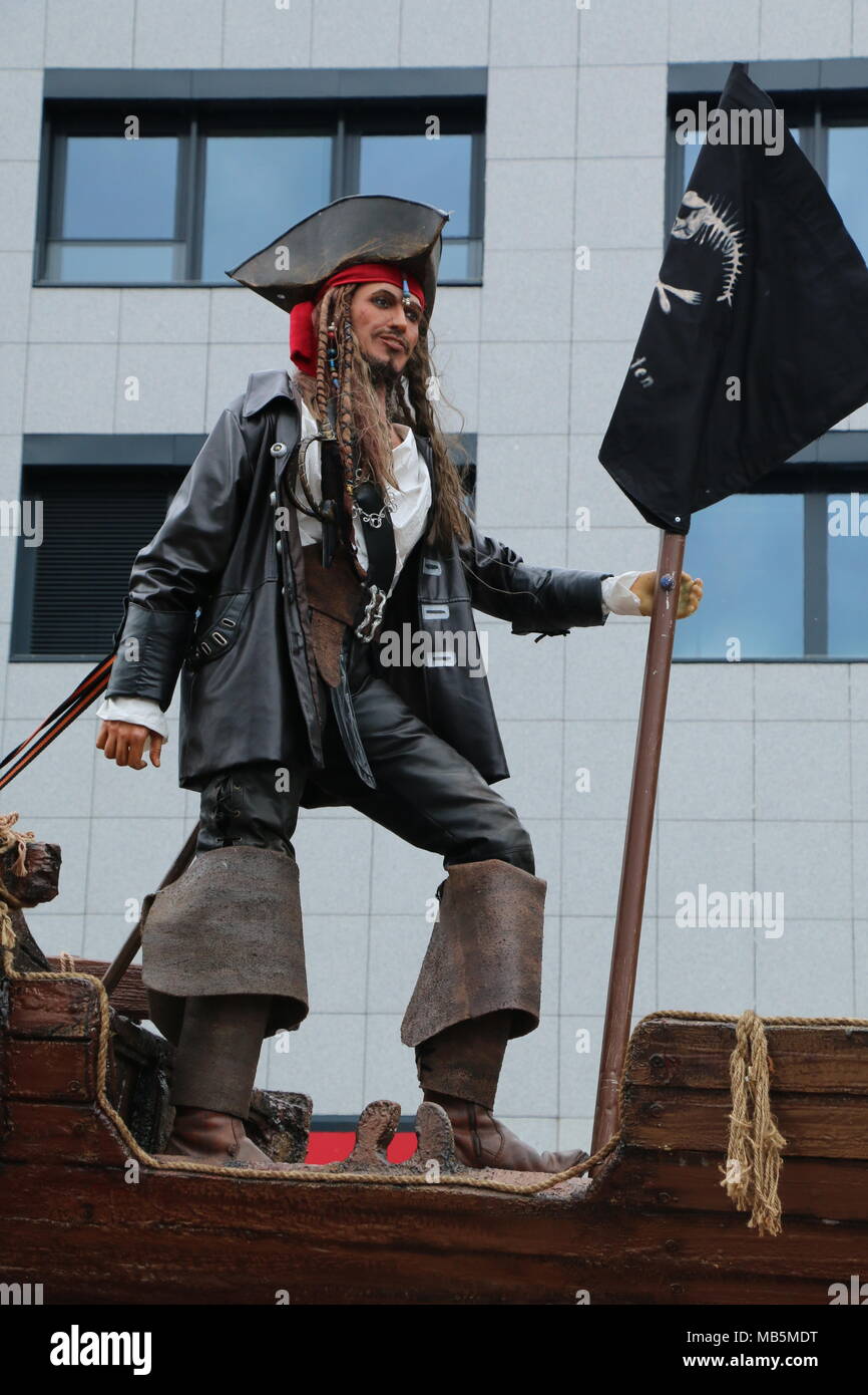 Pirate figure Stock Photo