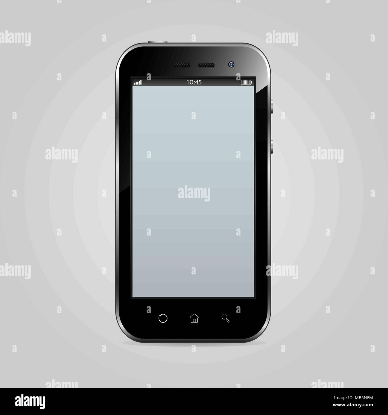 Black mobile Stock Vector Images - Alamy