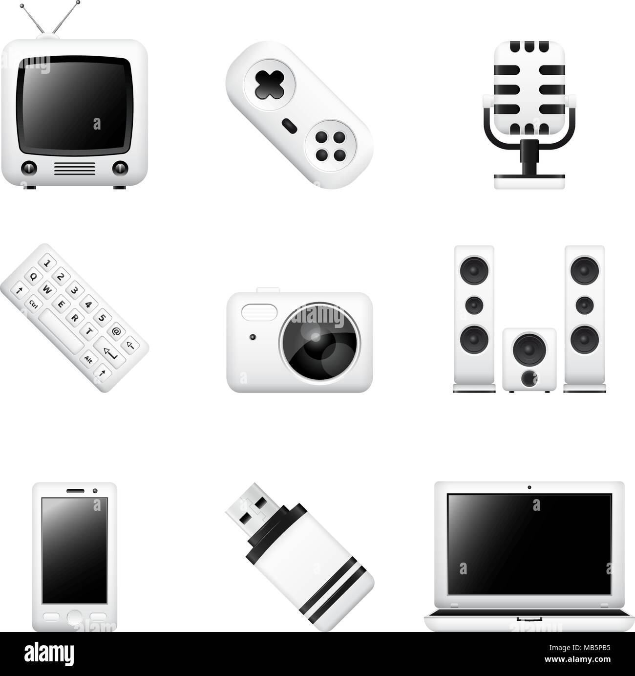Computers Stock Vector Images - Alamy