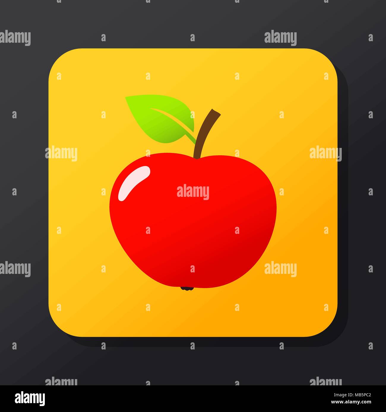 Red Apple Icon Stock Vector Image Art Alamy red-apple-icon-stock-vector-image-art-alamy