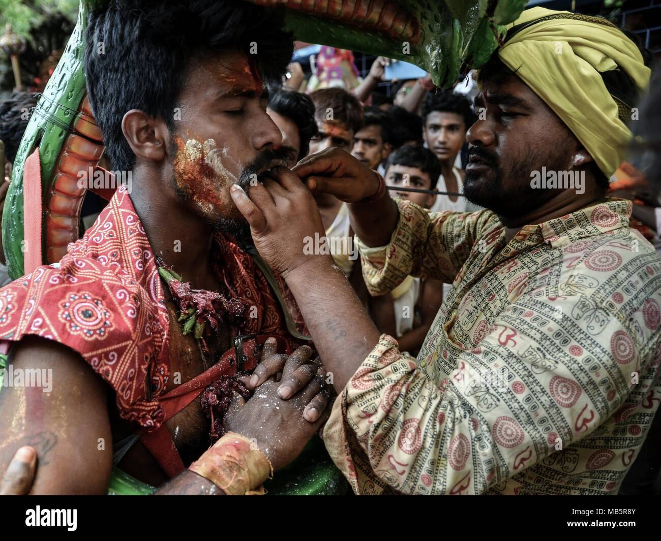 Vel Festival in West Bengal, April 2018 Stock Photo