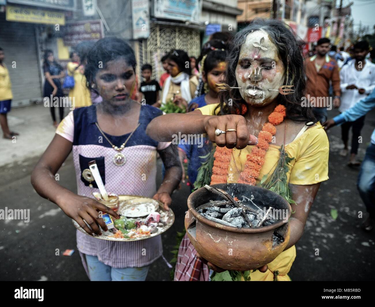 Vel Festival in West Bengal, April 2018 Stock Photo