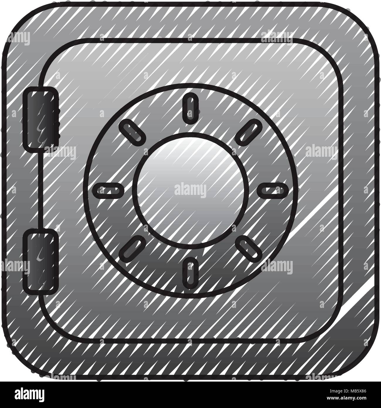 safe box bank security money icon Stock Vector Image & Art Alamy