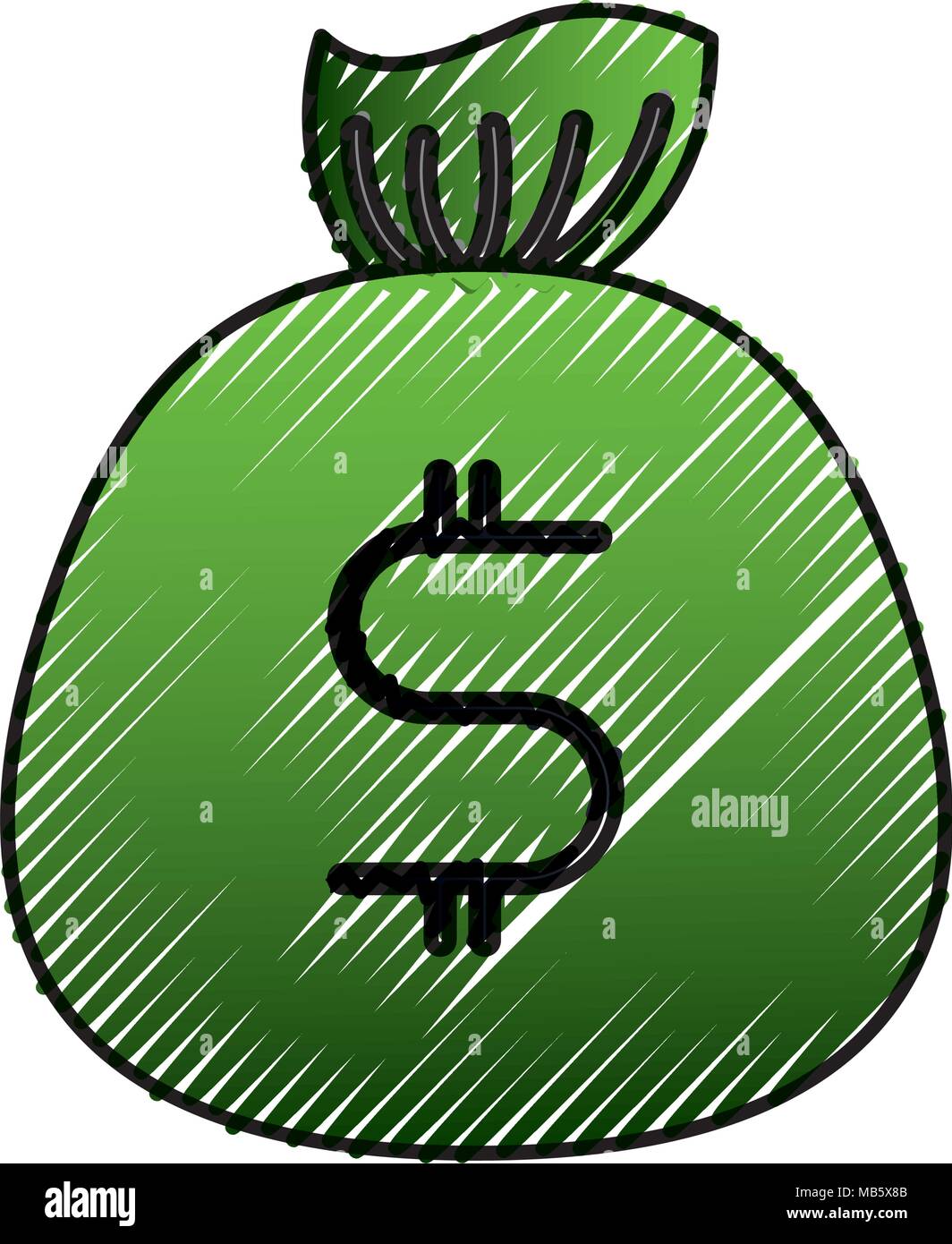 banking bag money cash dollar image Stock Vector Image & Art - Alamy