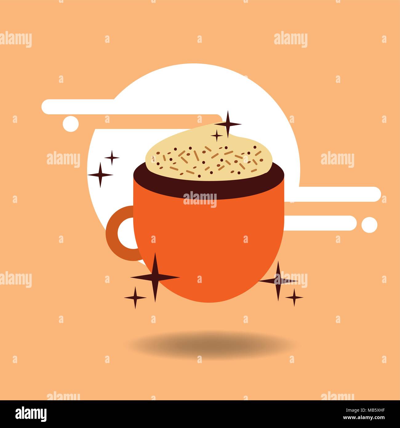 coffee time image Stock Vector Image & Art Alamy