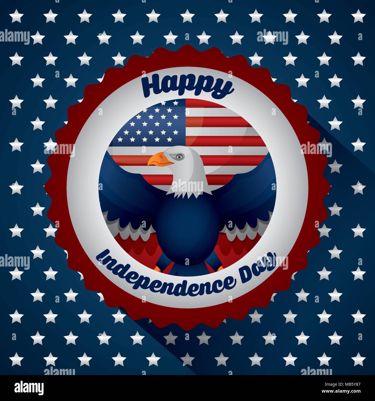 american-independence-day-stock-vector-image-art-alamy