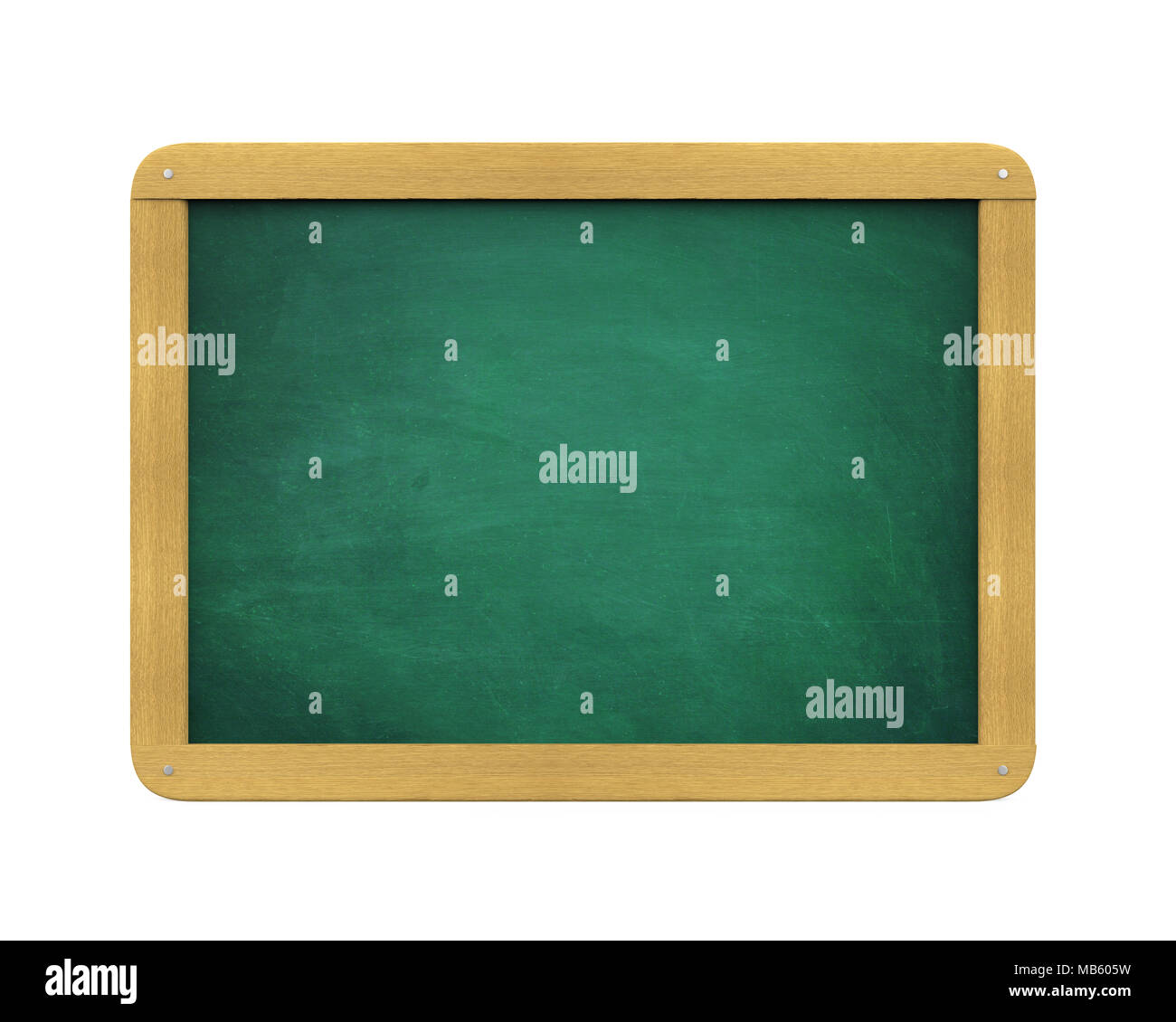 Blank Chalkboard Isolated Stock Photo Alamy