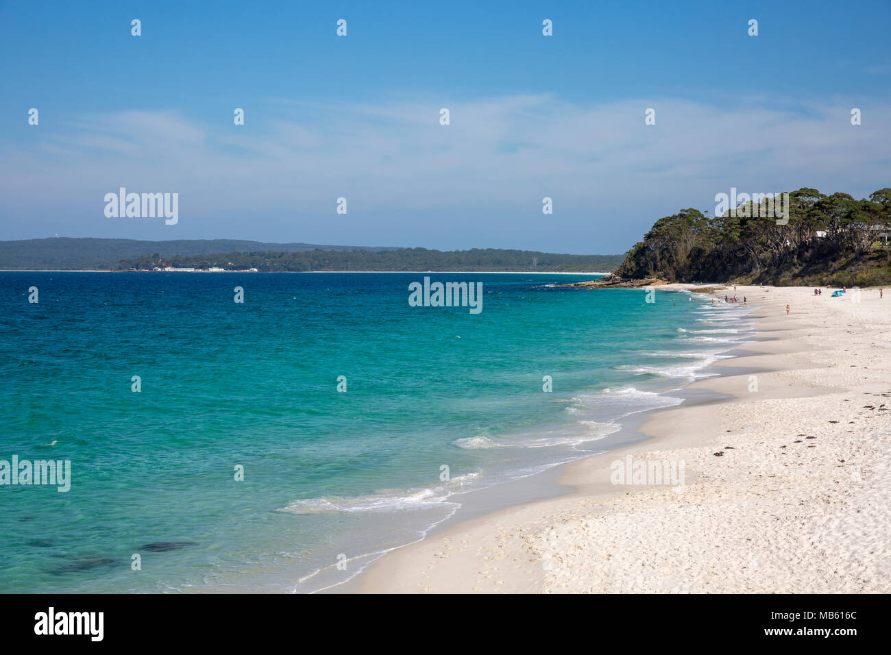 Greenfield beach with its white sands, Jervis Bay national park