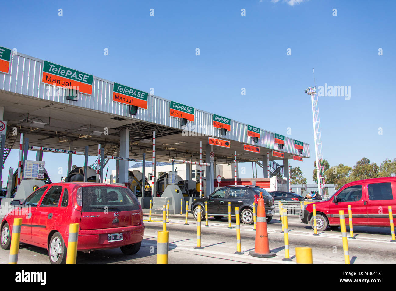 Toll booth america hi-res stock photography and images - Alamy