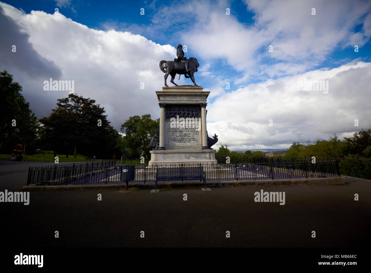 Kelvingrove park Landmarks and War memorials Stock Photo