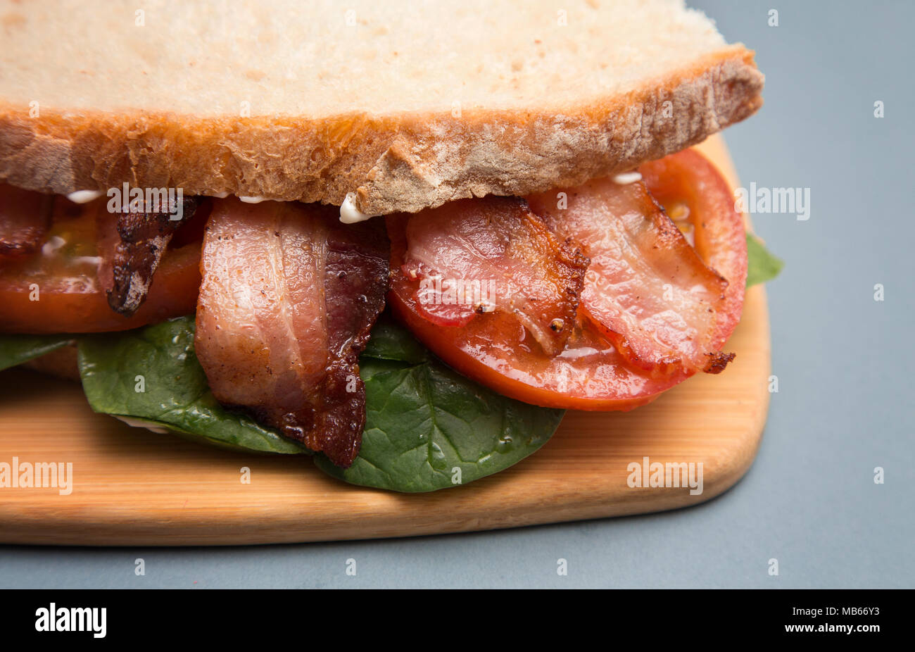 Classic Bacon, Lettuce, and Tomato Sandwich Stock Photo Alamy