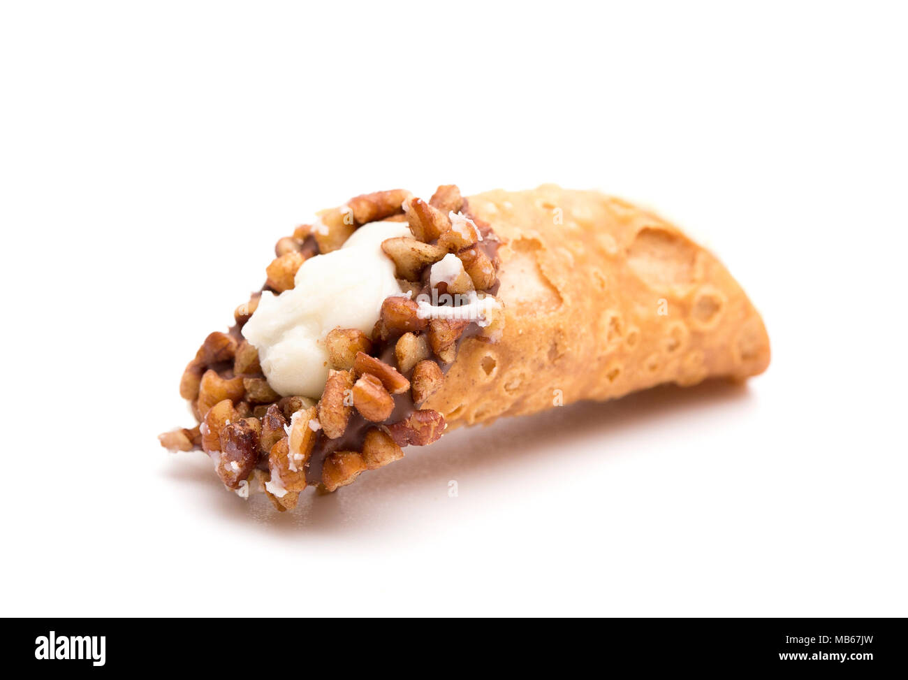 Traditional Italian Cannolis on a White Background Stock Photo - Alamy, image size:1300x973