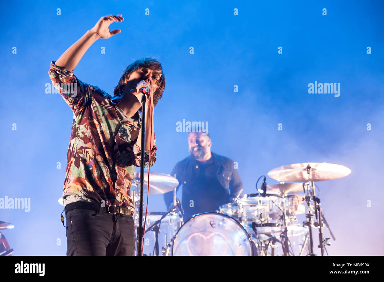Phoenix performs at Air+Style Festival in Los Angeles, CA, USA Stock Photo