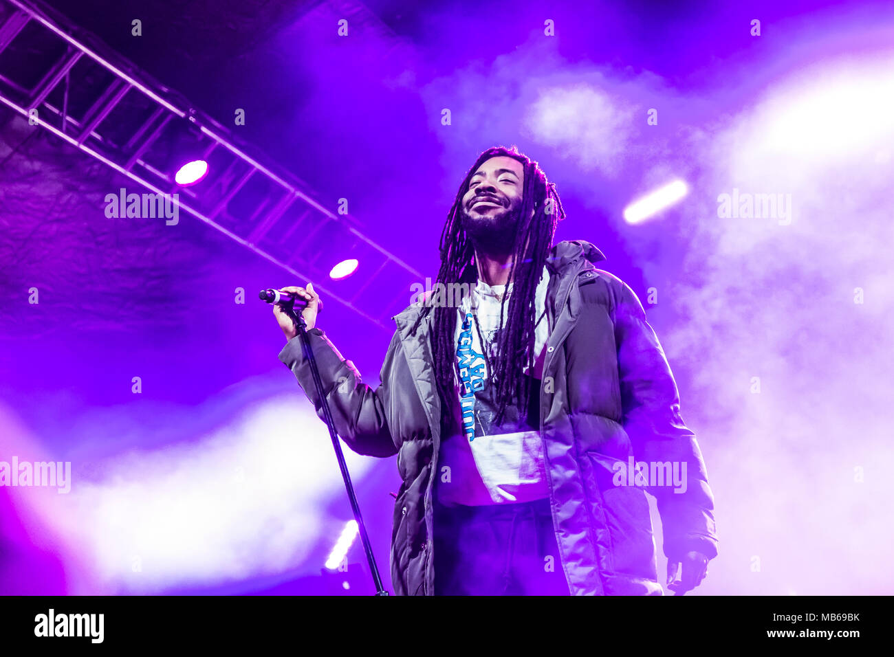 DRAM performs at Air+Style Festival in Los Angeles, CA, USA Stock Photo