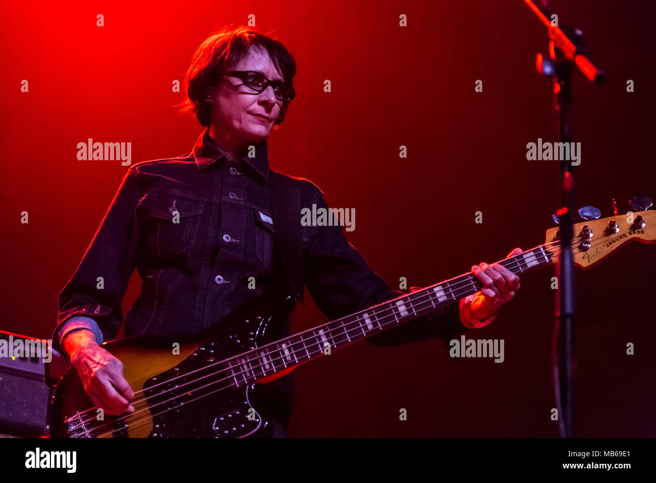 The Breeders kick off their tour in Los Angeles, CA Stock Photo