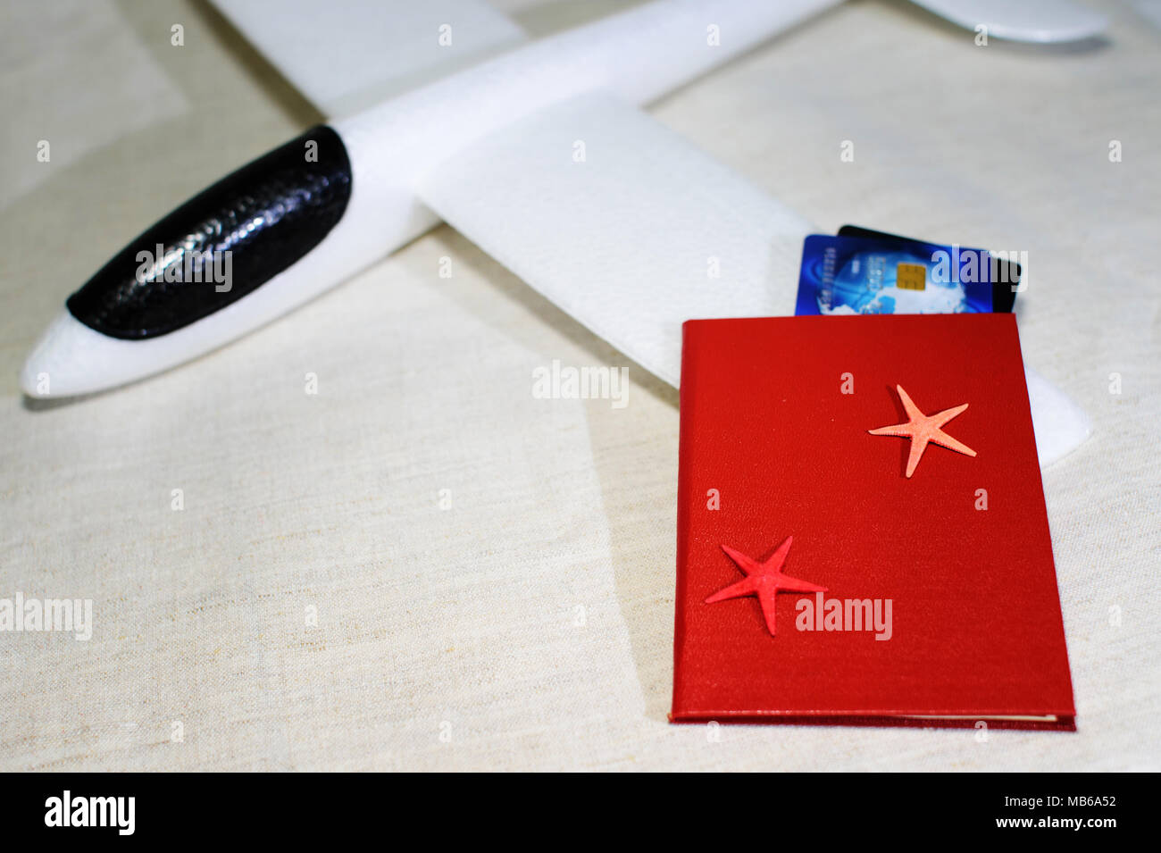 Passport, bitcoin, the airplane background. The concept of travel Stock  Photo - Alamy