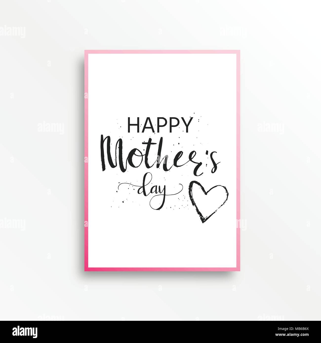 Happy Mother #39 s Day hand drawn calligraphy phrases Holiday lettering Happy Mother #39 s Day hand drawn calligraphy phrases Holiday lettering