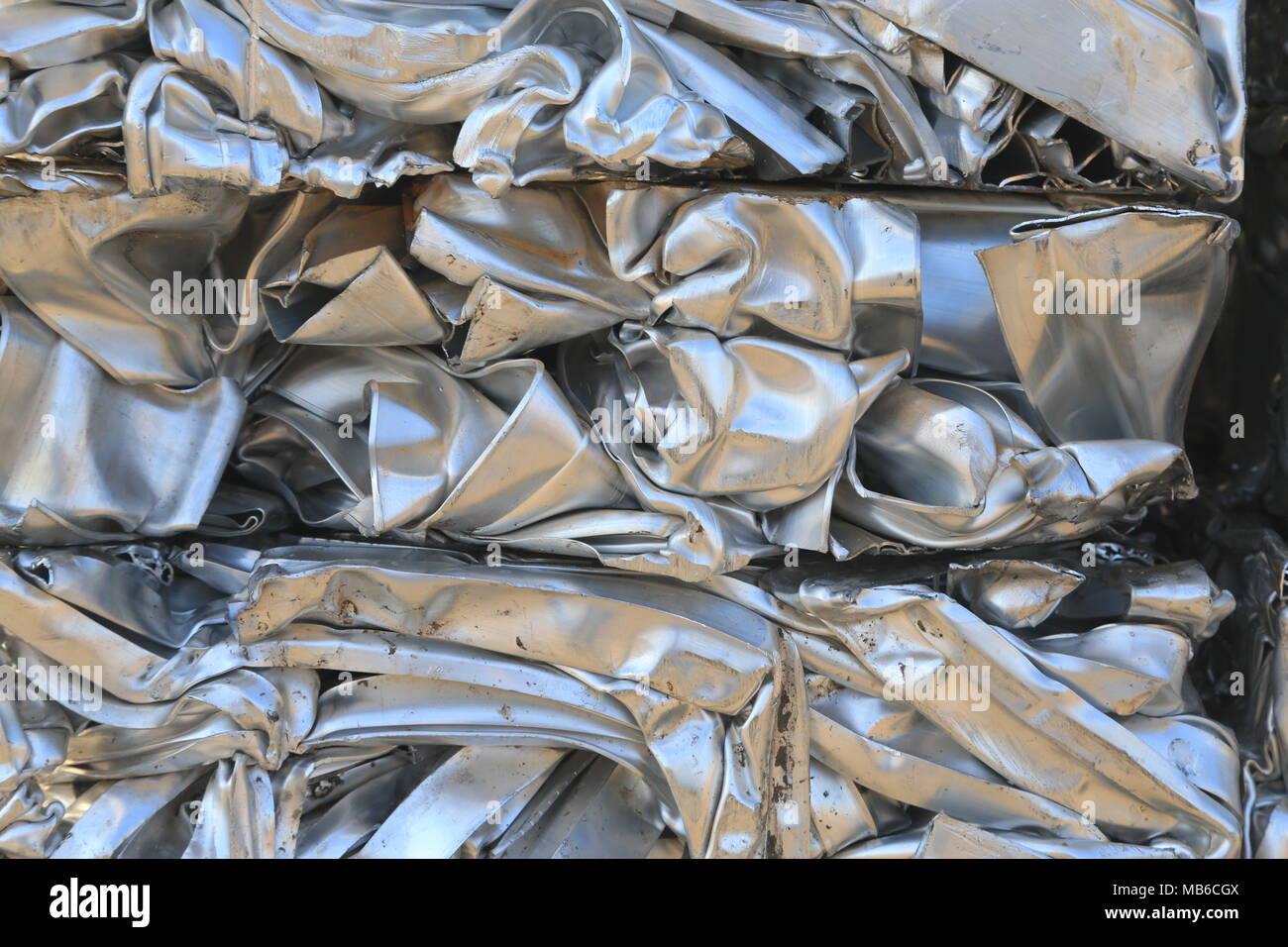 Metal trash for scrap Stock Photo - Alamy