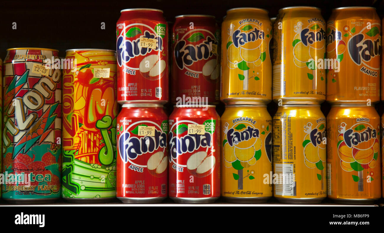 Soft Drinks Sugar High Resolution Stock Photography and Images Alamy