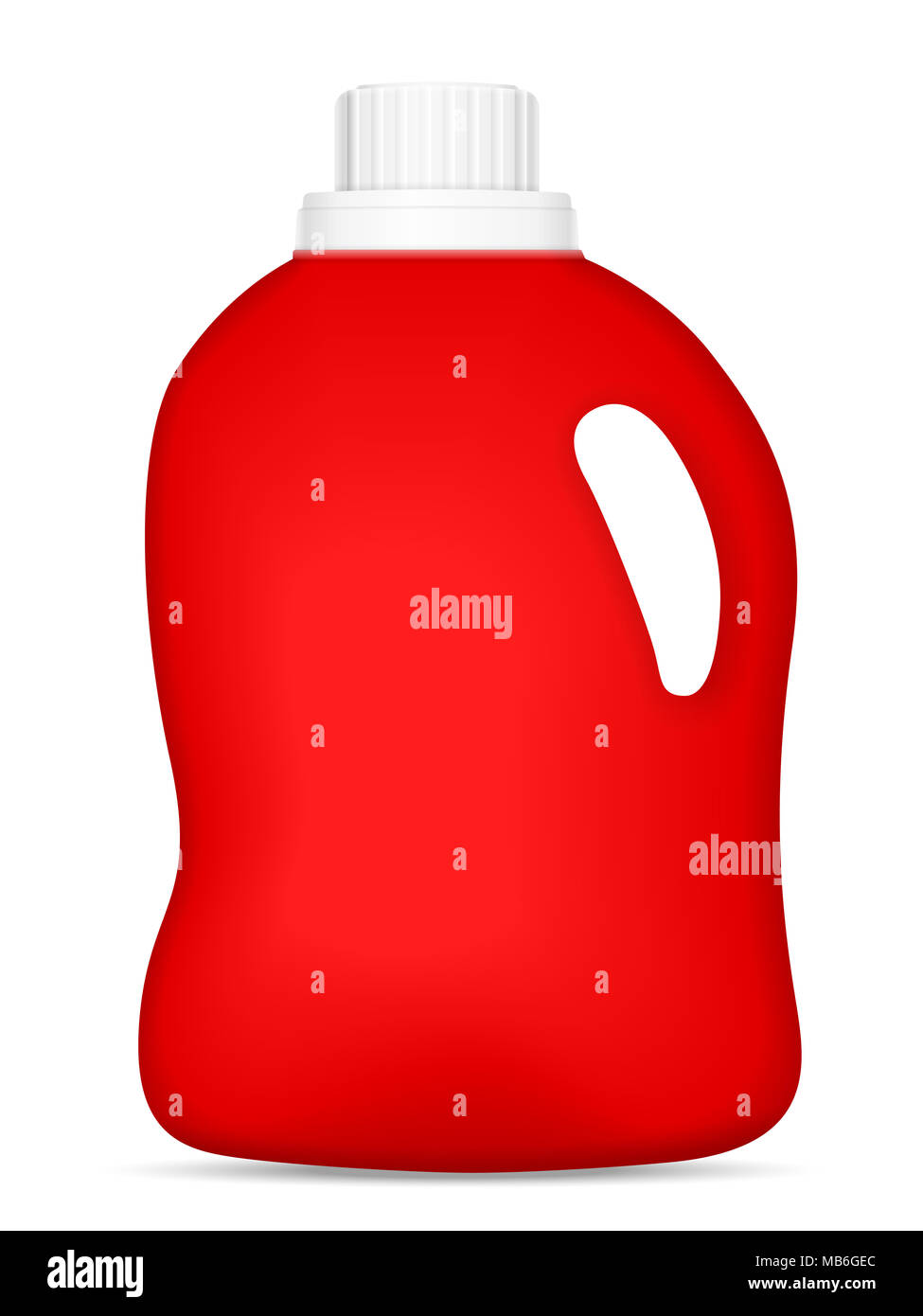 Detergent bottle on a white background. Vector illustration Stock Photo ...
