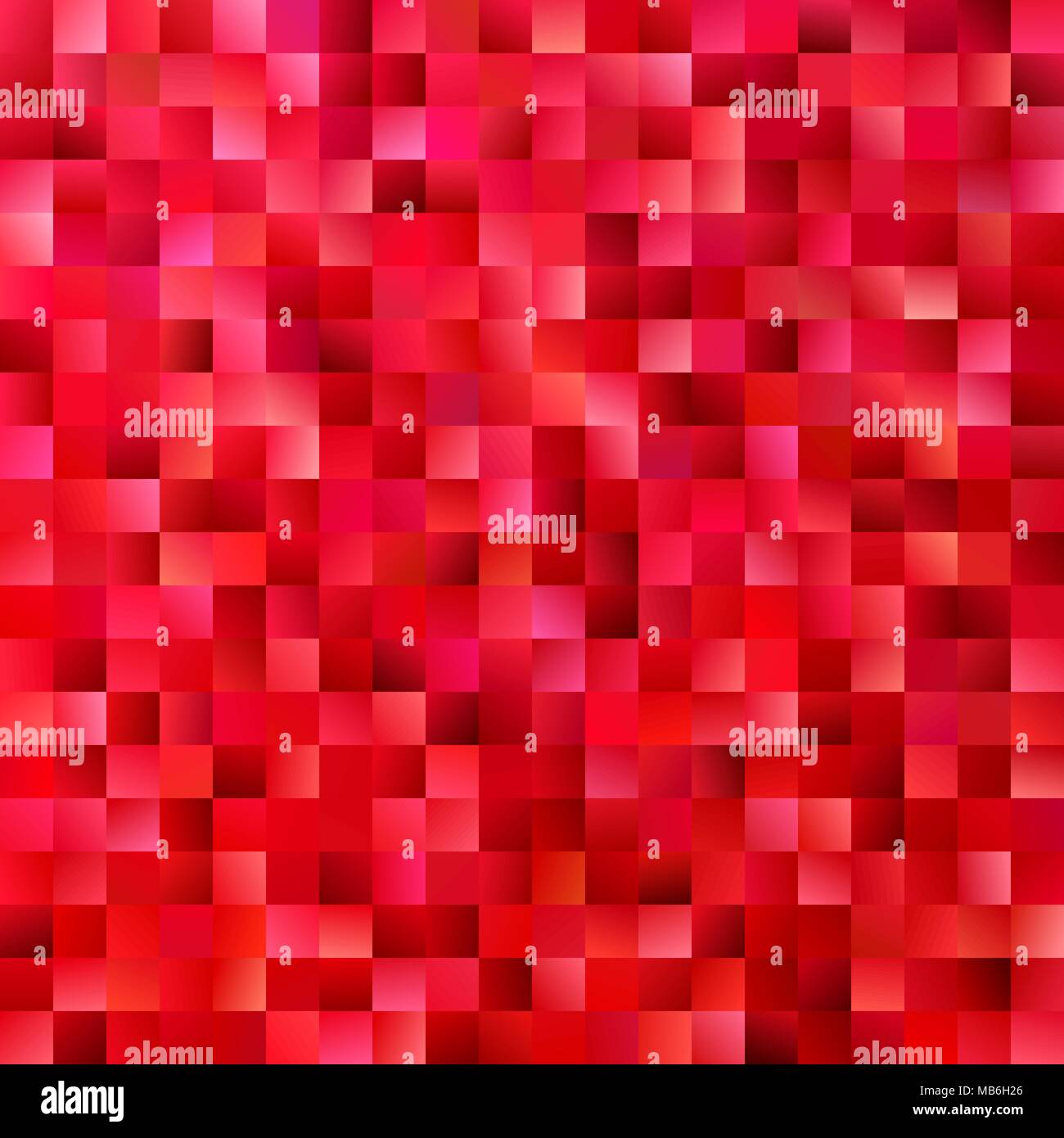 Abstract geometrical square background - gradient mosaic vector illustration Stock Vector