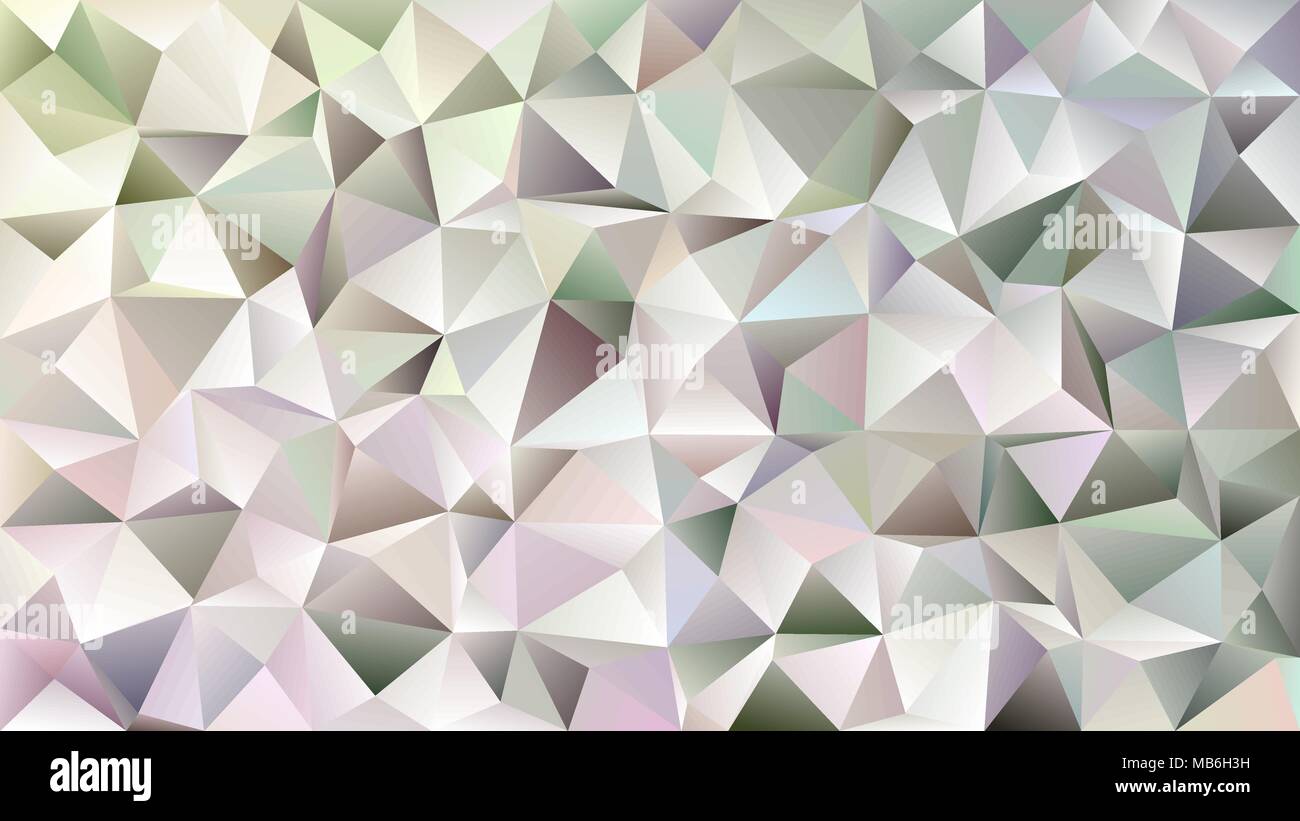 Geometric abstract triangle pattern background - mosaic vector illustration Stock Vector