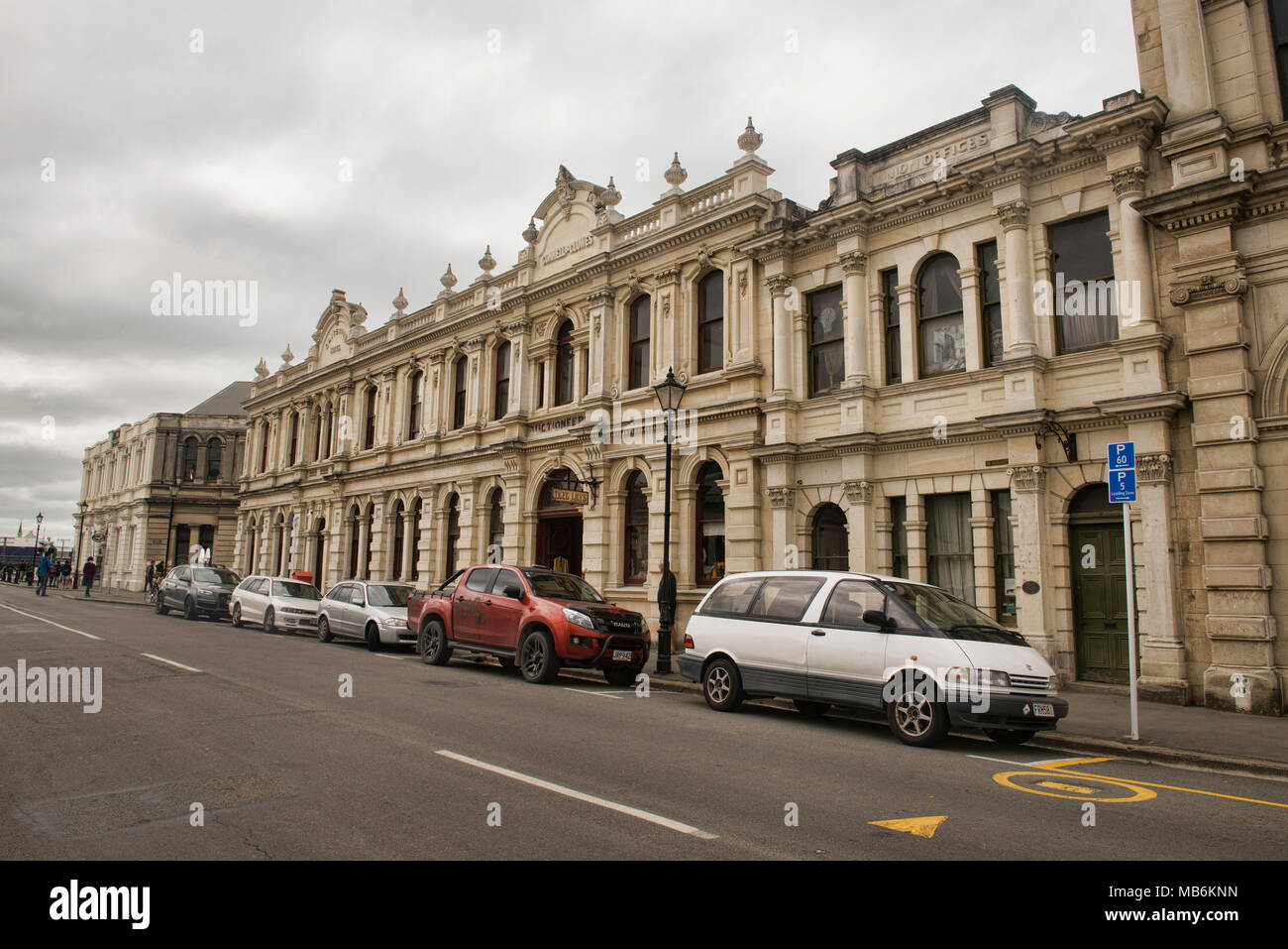 Oamaru's historic Victorian precinct, Oamaru, New Zealand Stock Photo