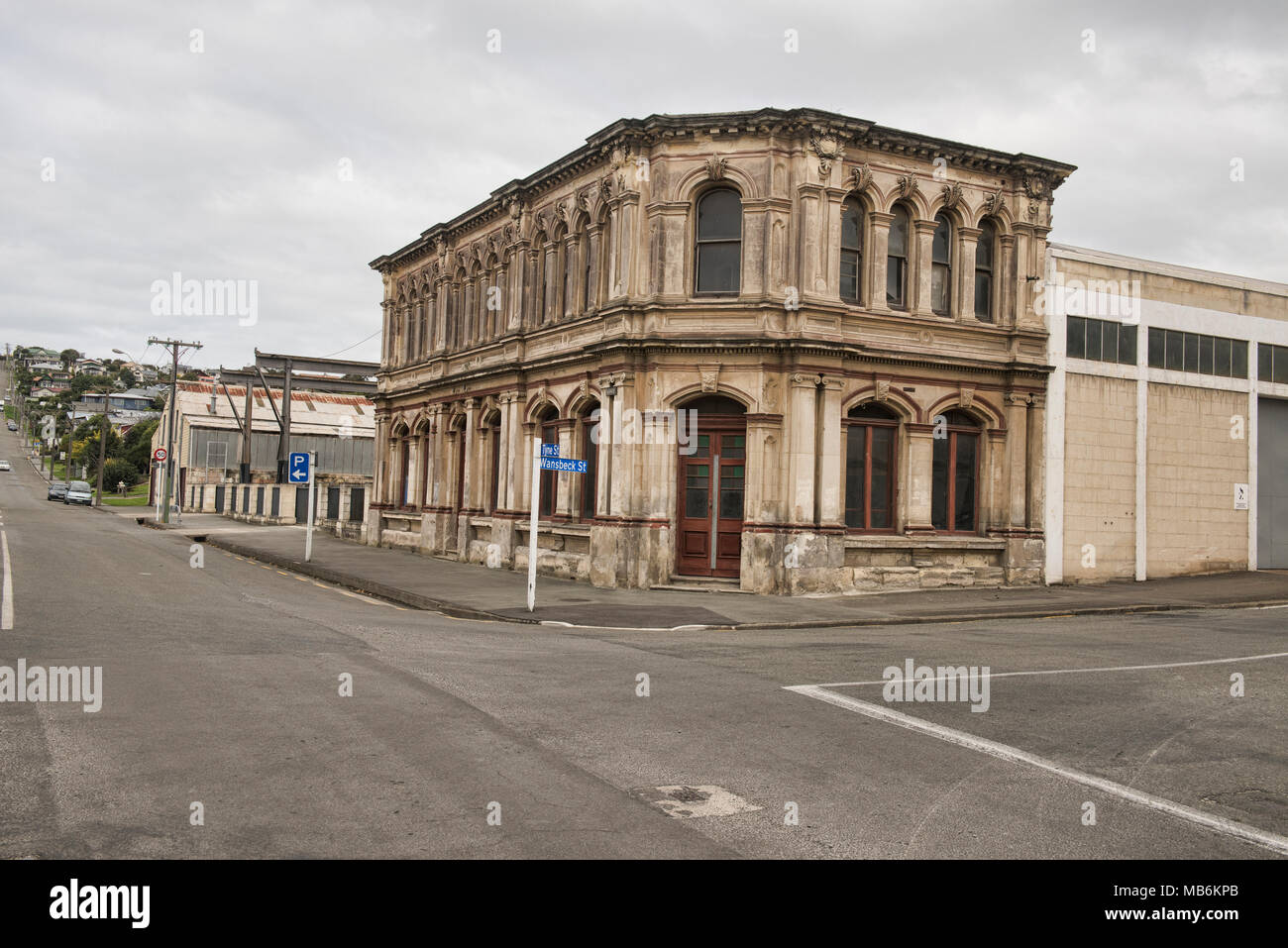 Oamaru's historic Victorian precinct, Oamaru, New Zealand Stock Photo