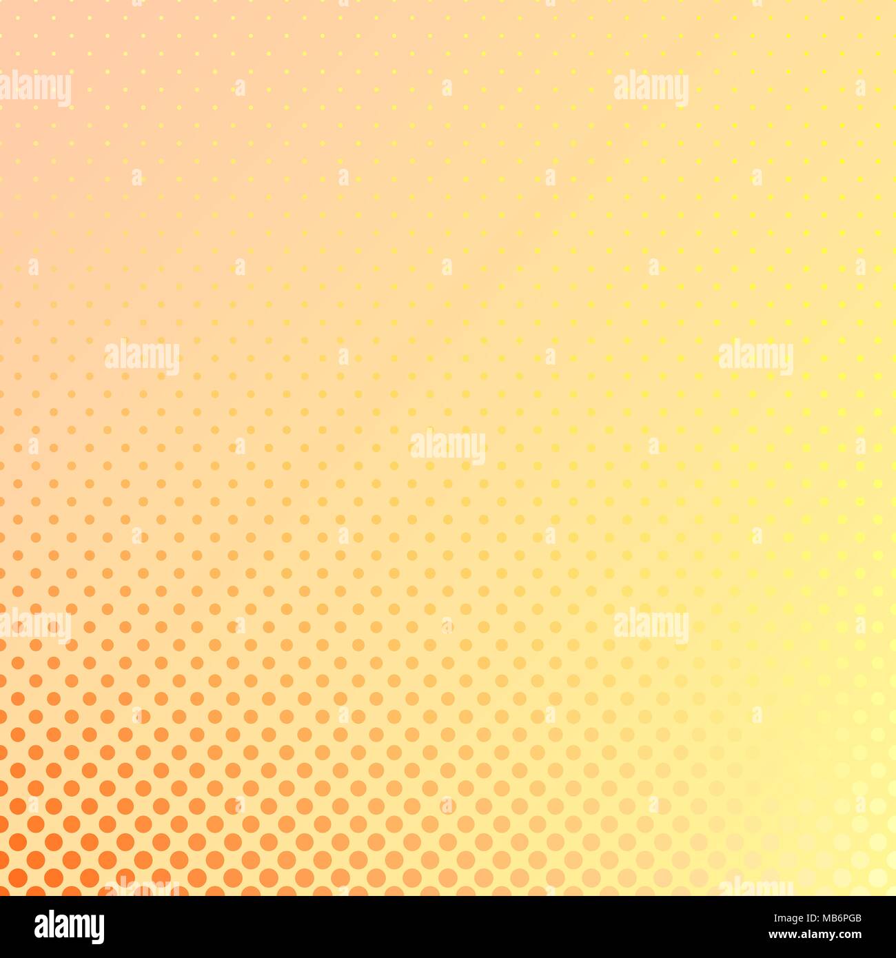 Halftone dot pattern background - gradient vector graphic with dots in ...