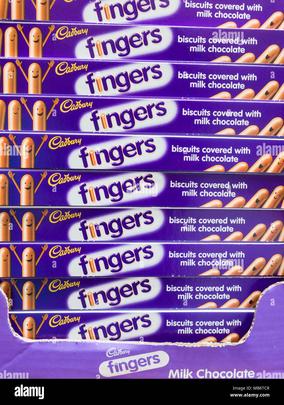 Cadburys chocolate fingers hires stock photography and images Alamy