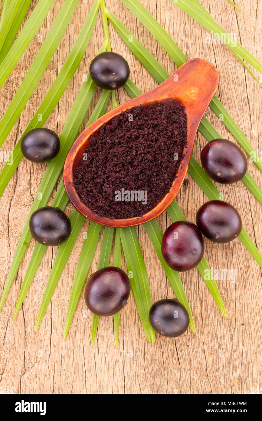 Acai fruit, fruit of Amazonian origin are attributed many medicinal