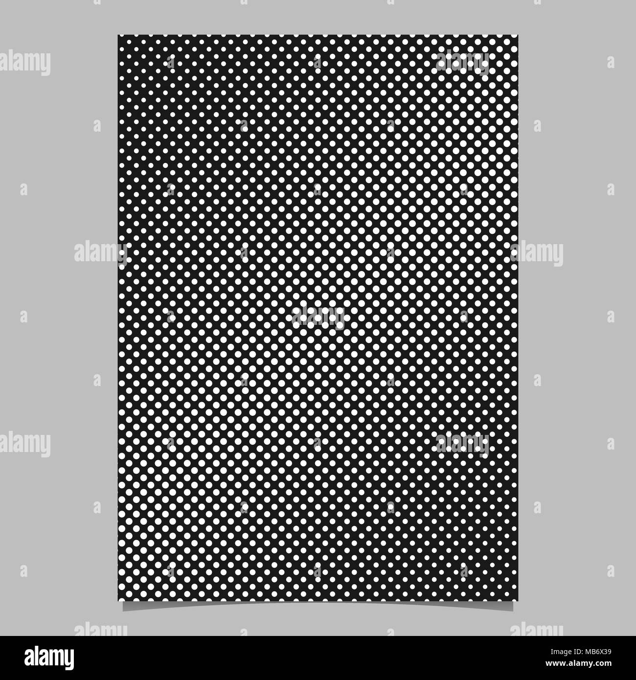 Halftone circle pattern background page design Stock Vector Image & Art ...