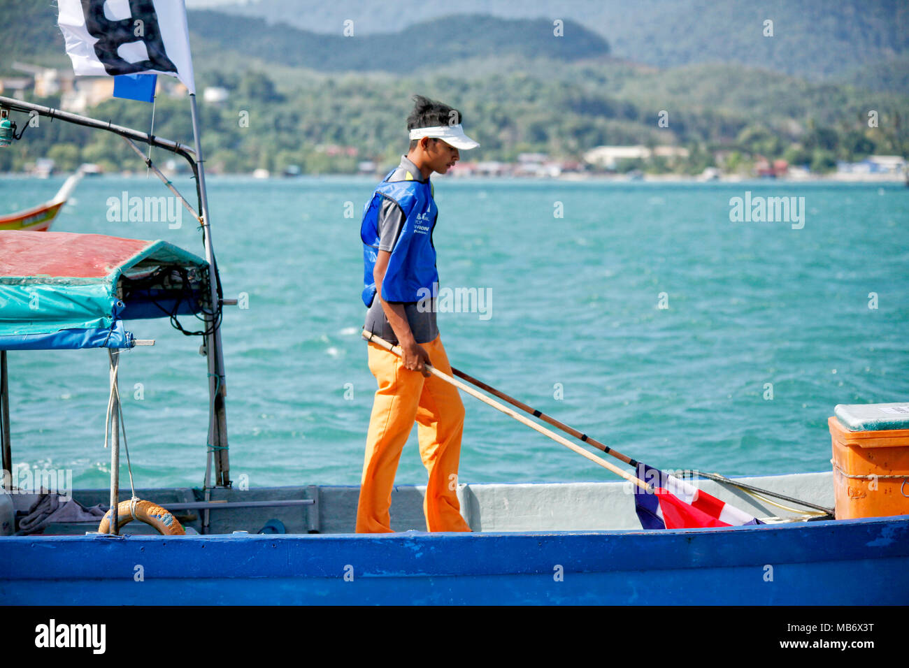 Day4, 2015 Youth Sailing World Championships, Langkawi, Malaysia Stock