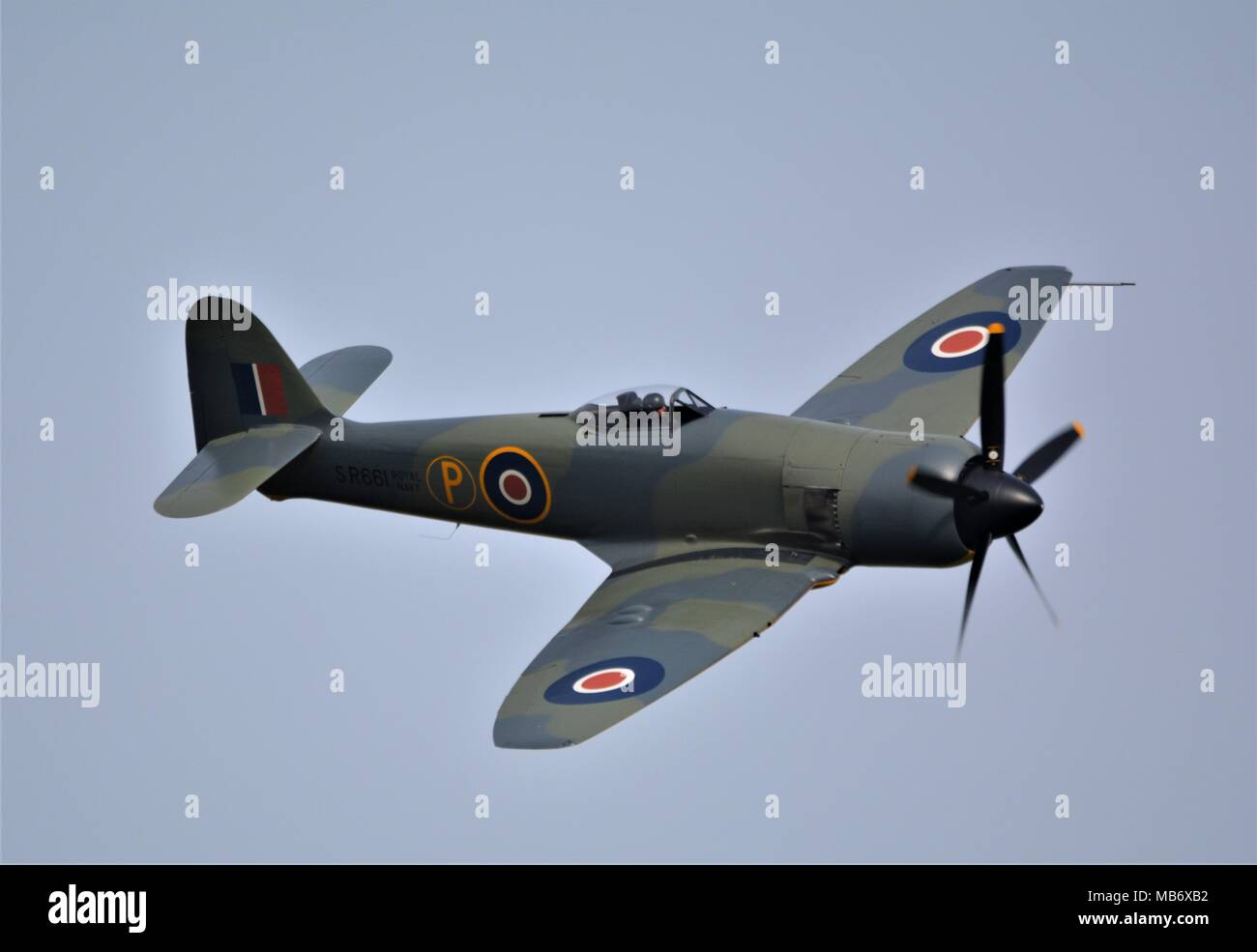 Hawker fury, vintage fighter aircraft Stock Photo - Alamy