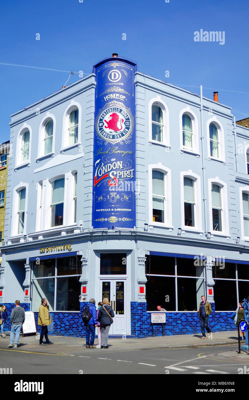 Portobello Road, Notting Hill, London, UK Stock Photo Alamy