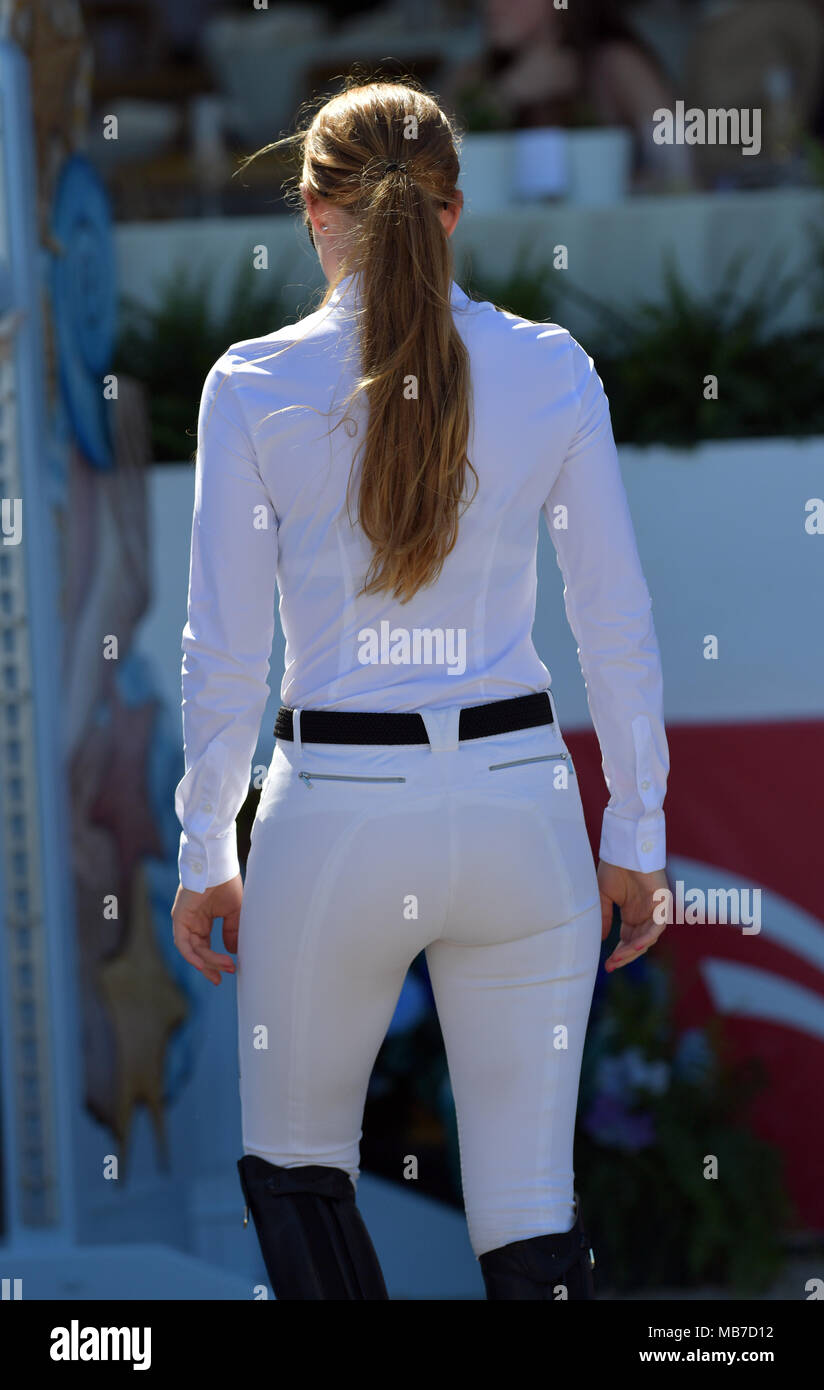 MIAMI BEACH, FL APRIL 06 Jennifer Gates attends the Longines Global