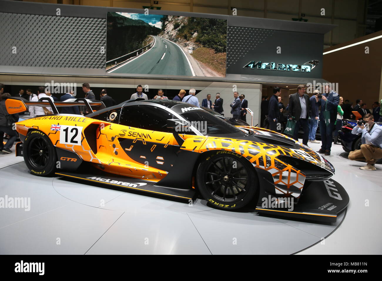 The Cars Of The Geneva International Motor Show Featuring Mclaren Senna Gtr Where Geneva Switzerland When 07 Mar 2018 Credit Michael Wright Wenn Com Stock Photo