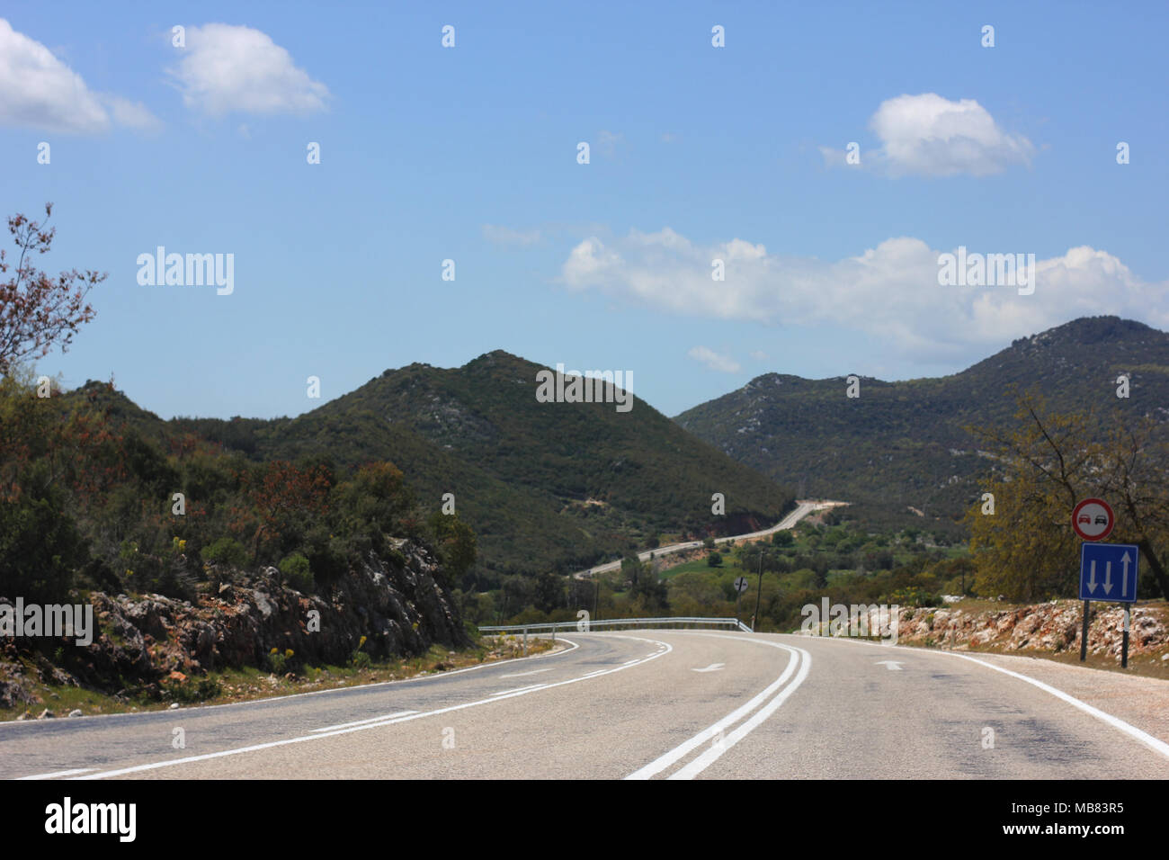 Narrow Road Curve High Resolution Stock Photography and Images - Alamy