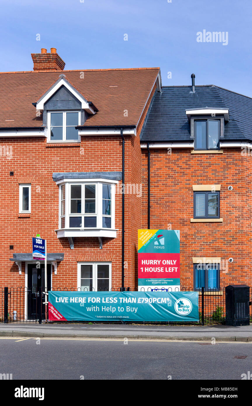 New houses for sale Stock Photo Alamy