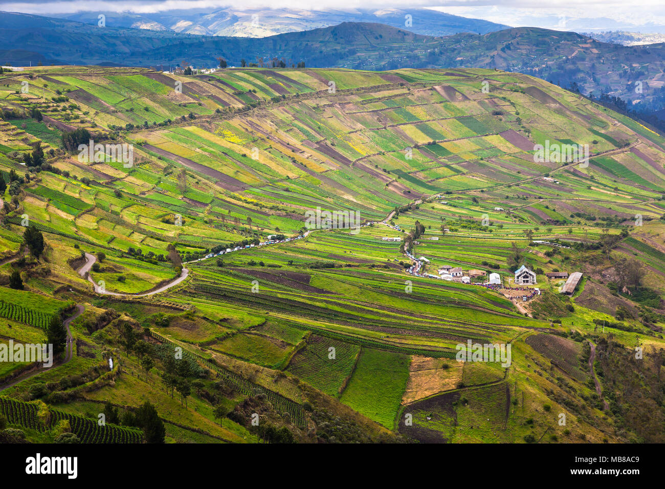 Beautiful view andean mountains hi-res stock photography and images - Alamy