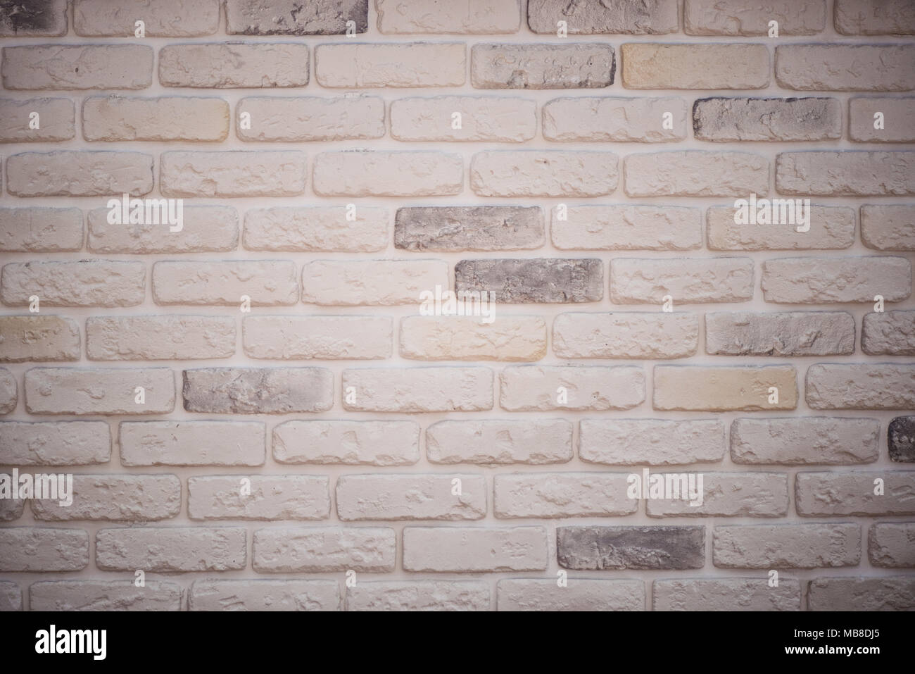 Gray and white brick wall background. Texture of painted brick Stock Photo Alamy