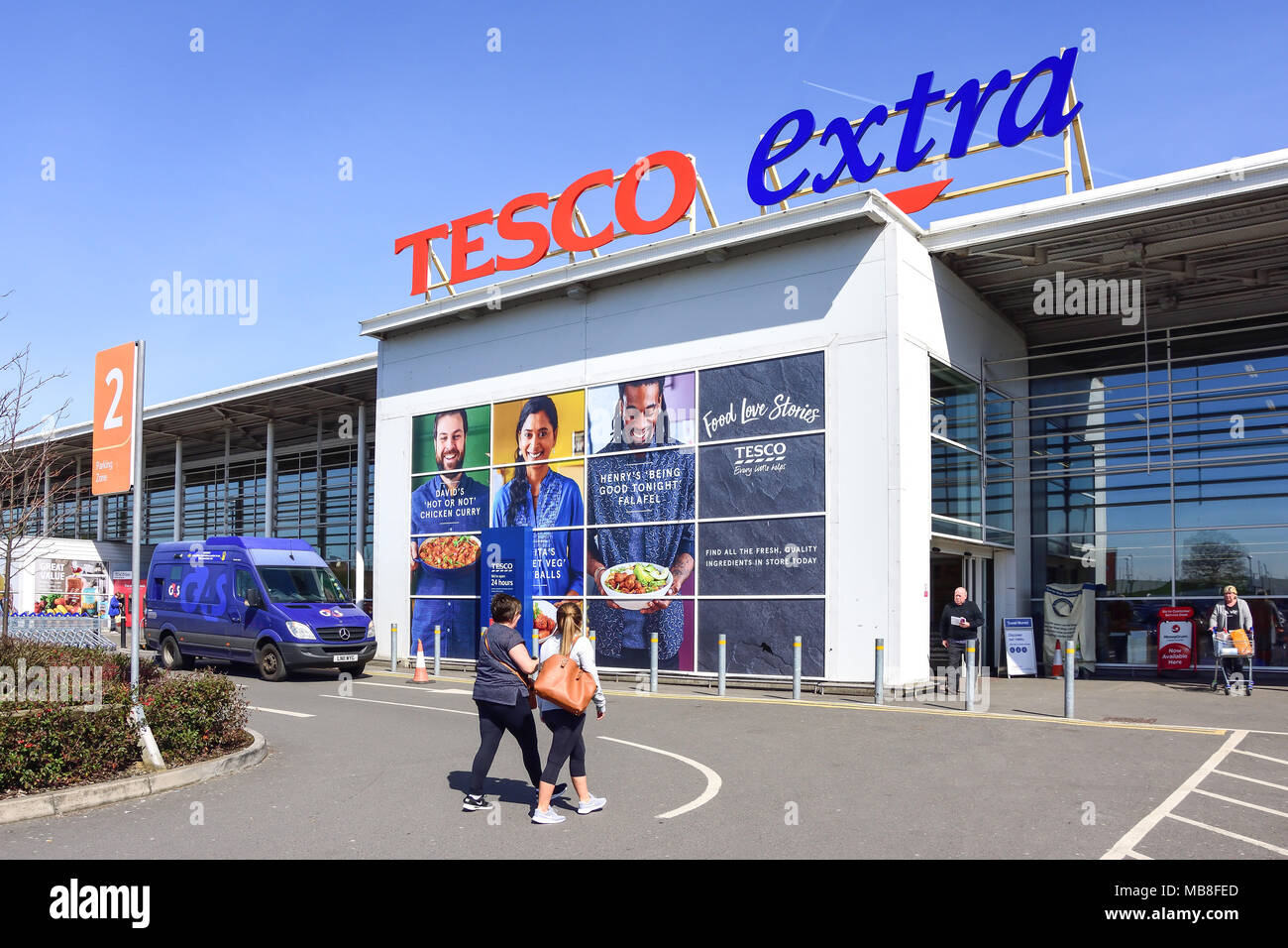 Tesco Extra Superstore, Town Lane, Stanwell, Surrey, England, United