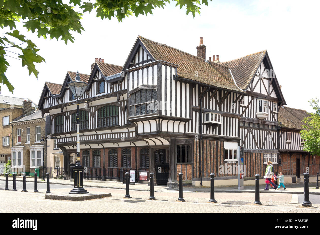 14th century Tudor House & Garden Museum, Bugle Street, Southampton