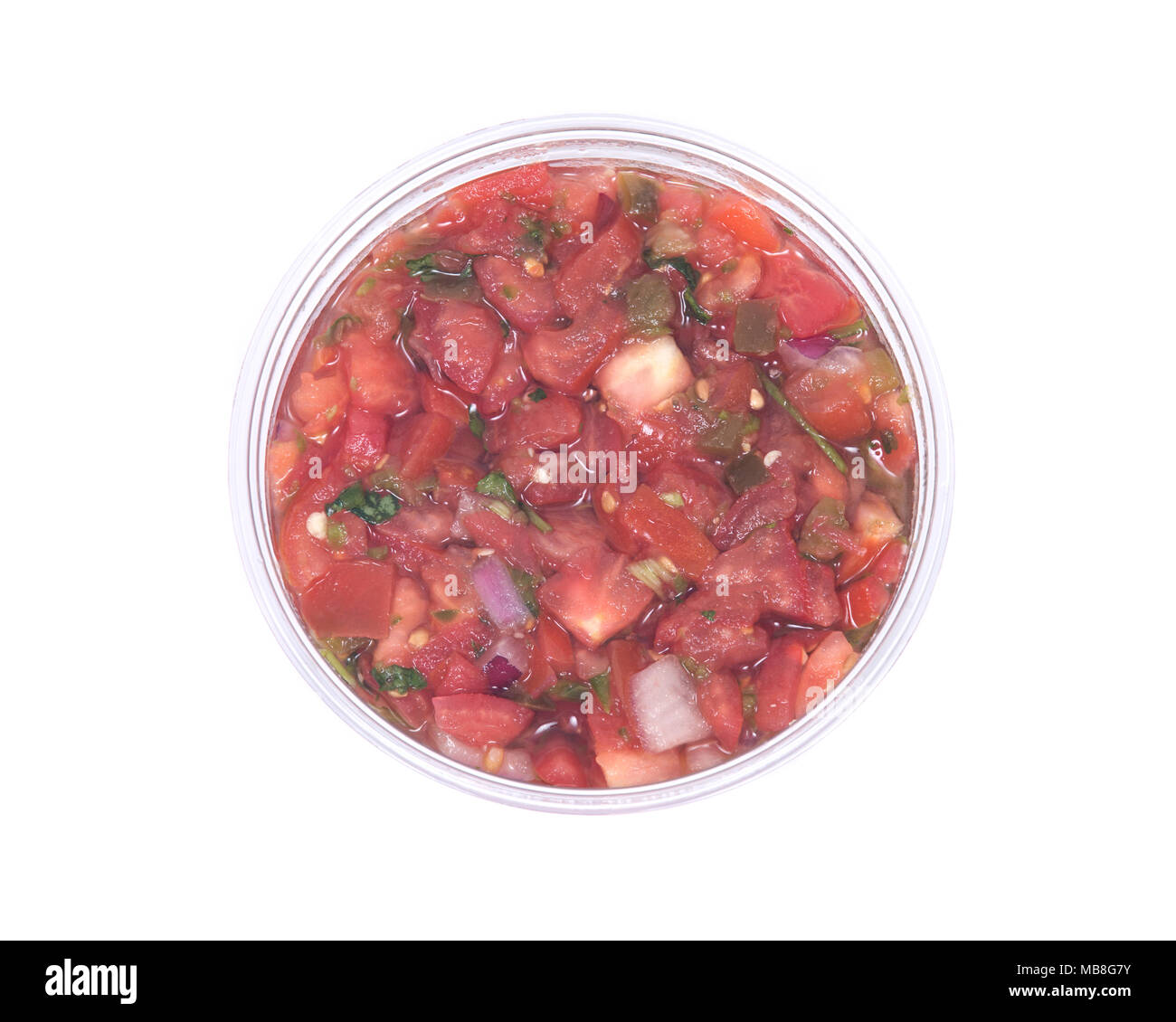 Pico de gallo, authentic mexican salsa in bpa free plastic container