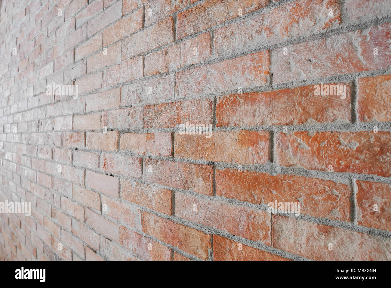 Wall background with old vintage brick wall Stock Photo - Alamy