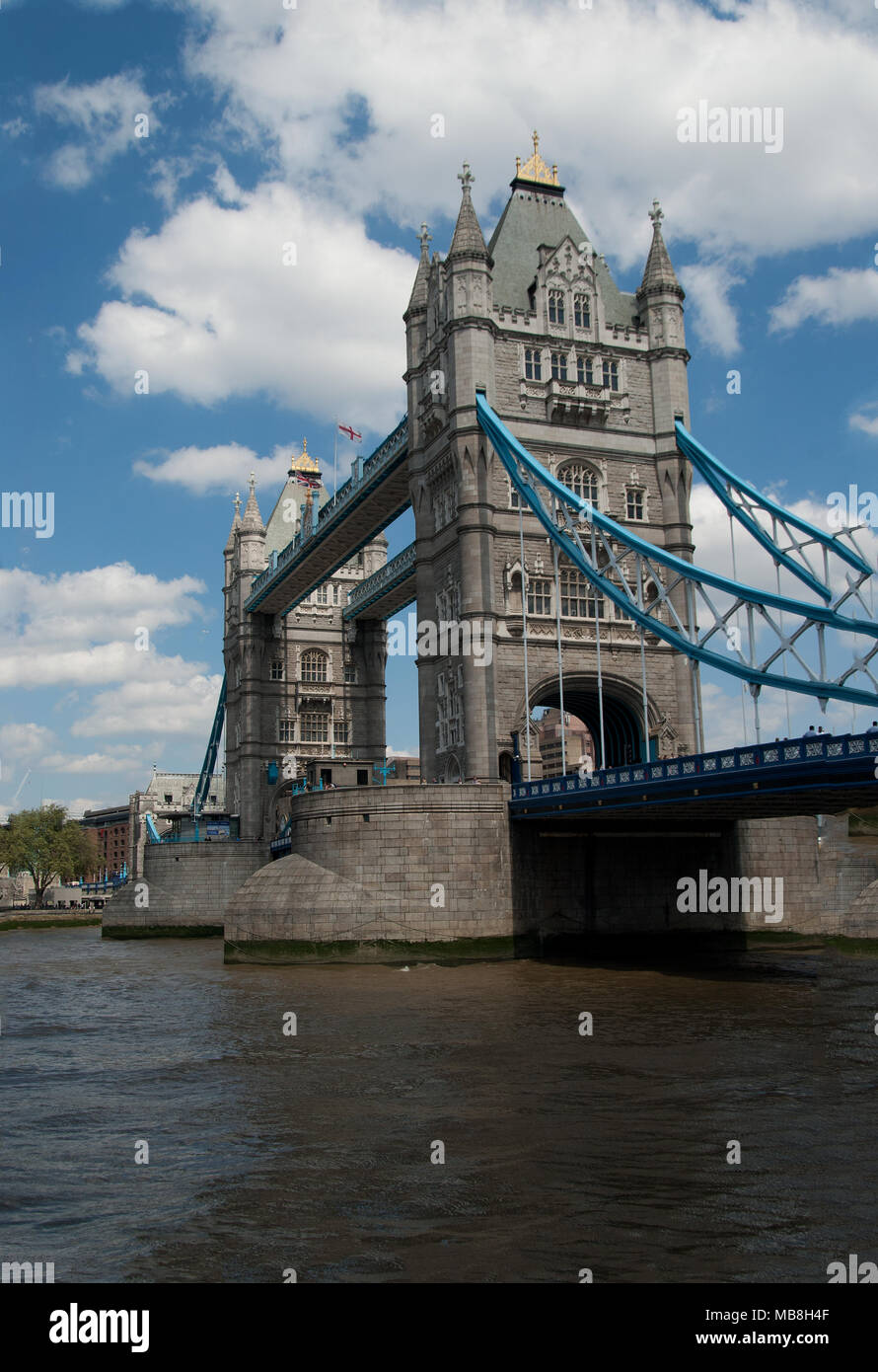 Tower Bridge Central London Uk Stock Photo