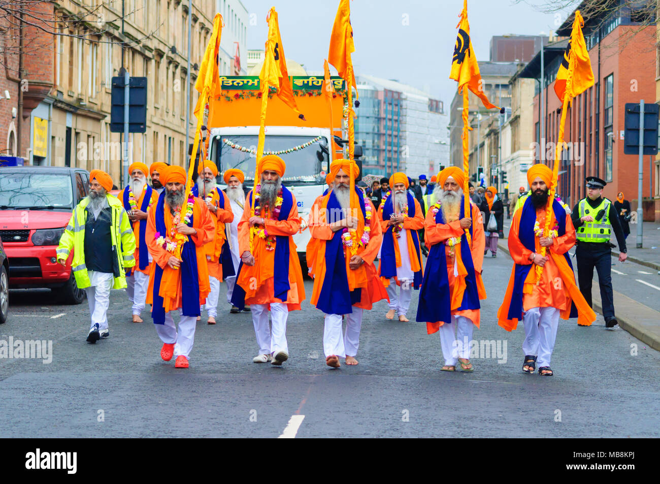 The Sikh Festival of Vaisakhi is celebrated with the annual Nagar